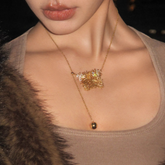 Ball Braided Necklace