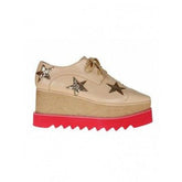 Star Lace Up Oxfords Platform Sneakers