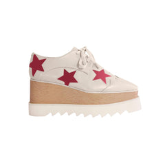 Star Lace Up Oxfords Platform Sneakers
