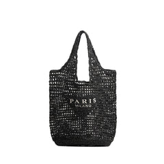 Letter Espadrilles Tote Bag