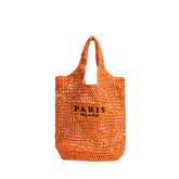 Letter Espadrilles Tote Bag