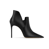 Leather Ankle Boots - 8cm