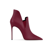 Leather Ankle Boots - 10cm