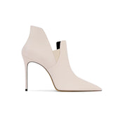 Leather Ankle Boots - 8cm