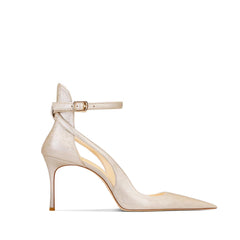 Cut Out Mid Heel Sandals - 6cm