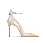 Cut Out Mid Heel Sandals - 8cm