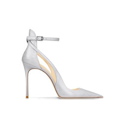 Cut Out Mid Heel Sandals - 8cm