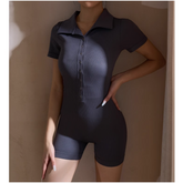 Yoga Pilates Short Sleeved Fitted Bodysuit Activew