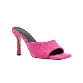 Stiletto Heel Mules Sandals