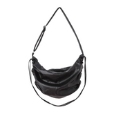 Leather Oversized Cross Body Bag
