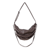 Leather Oversized Cross Body Bag