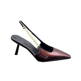 Ankle Strap Mid Heel Sandals