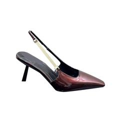 Ankle Strap Mid Heel Sandals