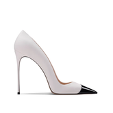 Bi-Color High Heel Pumps - 10cm