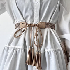 Tassels Lace Up Girdle Belt