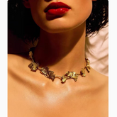 Ginkgo Leaf Necklace