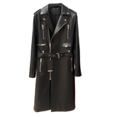 Leather Long Coat