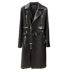 Leather Long Coat
