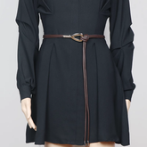 Metal Embellished Girdle Belt