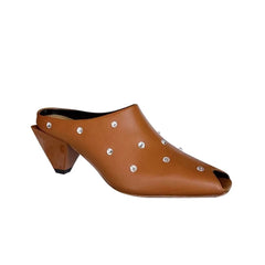 Diamante Mules Sandals