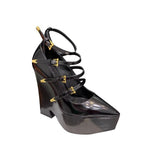 Buckled Platform Sandals