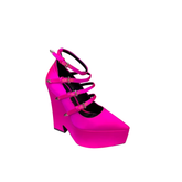 Buckled Platform Sandals