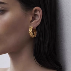 Basic Ring Earrings - Pair