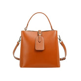 Buckled Bucket Bag