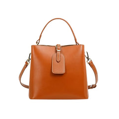 Buckled Bucket Bag