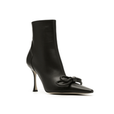 Bow High Heel Ankle Boots
