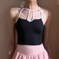 Yoga Pilates Cut Out Sports Bra