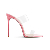 PVC Mules Sandals - 10cm