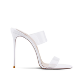 PVC Mules Sandals - 10cm