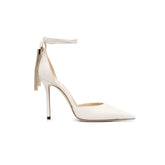 Tassels Lace Up High Heel Sandals