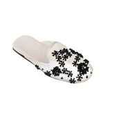 Beaded Slippers Slides