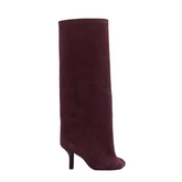Suede Knee High Boots