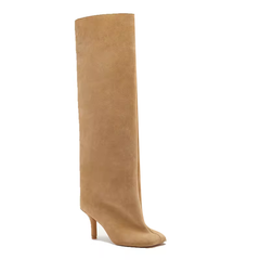 Suede Knee High Boots