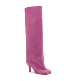 Suede Knee High Boots