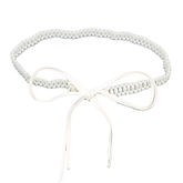 Pearl And Bow Girdle Belt