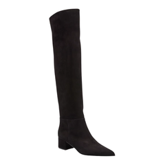 Block Heel Over The Knee Boots