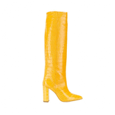 Leather Knee High Boots