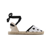 Lace Up Flat Sandals