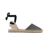 Lace Up Flat Sandals