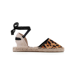 Lace Up Flat Sandals