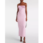 Bow Tube Evening Dress Gown