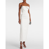 Bow Tube Evening Dress Gown