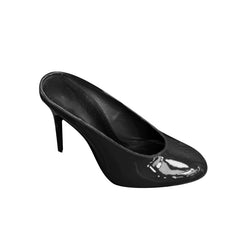 Ankle Strap High Heel Mules Sandals