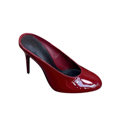 Ankle Strap High Heel Mules Sandals