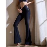 Yoga Pilates Flared Fitted Stretch Leggings