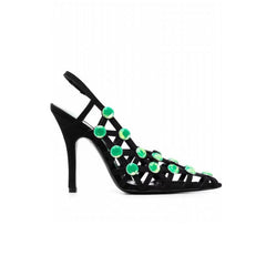 Diamante Cut Out High Heel Sandals